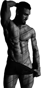 Male Model Looking at Vigor X